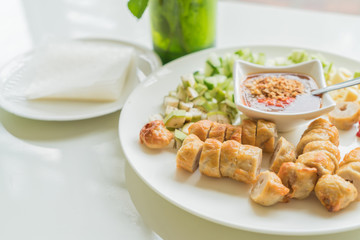 Vietnamese Meatball Wraps