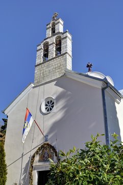 Orthodox Church of St. Spiridon in Djenovoci town, Montenegro.