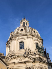 Fototapeta premium Cupola Petersdom in Rome. Italy.