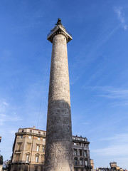 Trajan's Column , UNESCO World Heritage Site, Rome, Italy