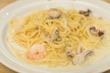seafood spaghetti