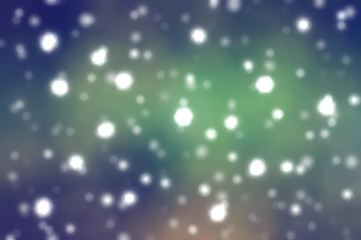 Christmas green background. The winter background