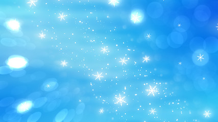 Obraz premium Christmas blue background. the winter background