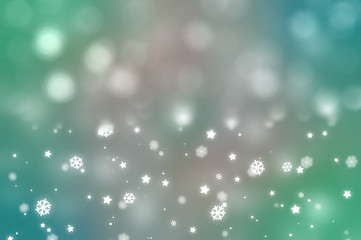 Christmas multicolored background. The winter background