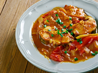 Hungarian paprikash