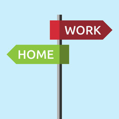 Directions to work, home