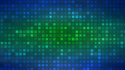 Image of defocused stadium lights..Abstract green background