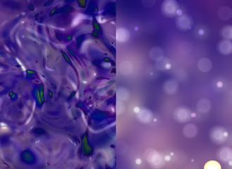 Bokeh light, shimmering blur spot lights on vintage abstract