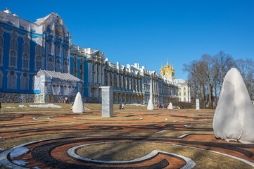 Catherine palace in Pushkin