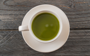 hot matcha