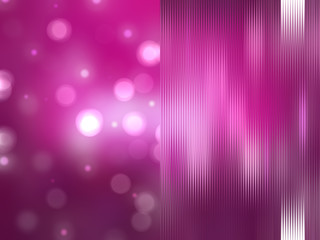 Bokeh light, shimmering blur spot lights on pink abstract