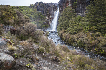 Taranaki Falls im Tongariro Nationalpark