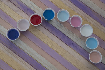Colors on the plank