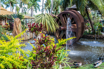 Maui Tropical Plantation: big gears