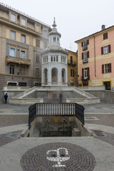 Fountain La Bollente in Acqui Terme