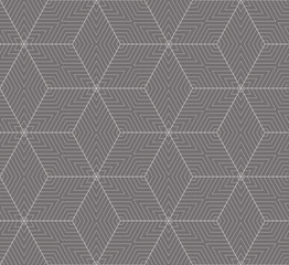 Simple seamless vector geometric pattern.