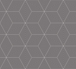Simple seamless vector geometric pattern.