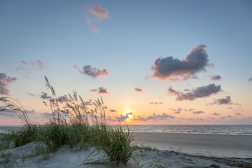 Sunrise at Hunting Island Beach