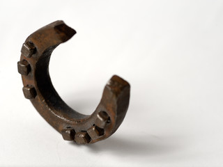 Rusty horseshoe