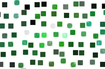 abstract background. green mosaic