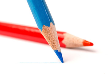 pencil with line 