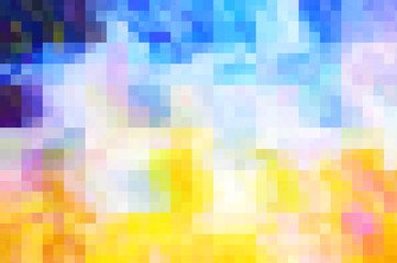 Abstract multicolored creative background