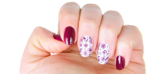 Modern fashion manicure
