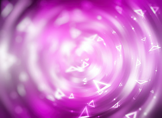 Obraz premium abstract background. brilliant pink circles for background