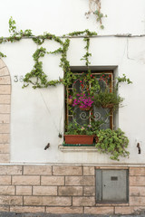 Walking through an ancient Italian village