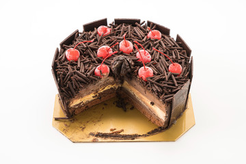 chocolate ice-cream cake