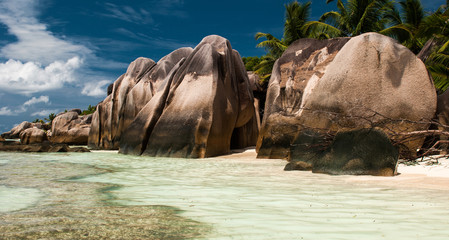 Ance Source D'Argent beach, La Digue