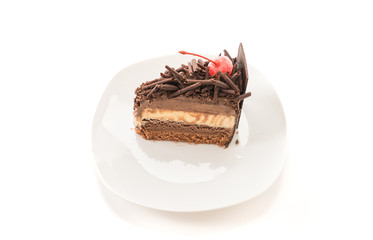 chocolate ice-cream cake