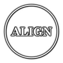 Align icon