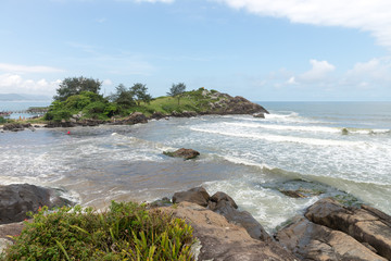 Matadeiro beach in Florianopolis, Santa Catarina, Brazil.