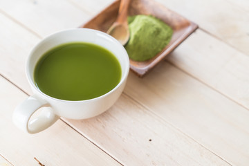 hot matcha