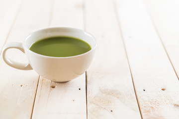 hot matcha