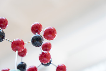 Molecule, DNA in laboratory lab test, chemistry
