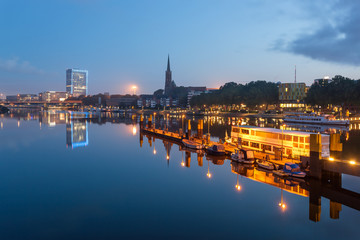 River Weser, Bremen, Germany