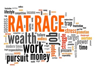 Fototapeta premium Rat race