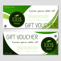 gift voucher vector illustration coupon