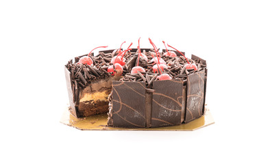 chocolate ice-cream cake