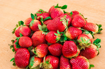 Fresh Strawberry Background photo natural berries