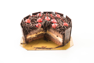 chocolate ice-cream cake