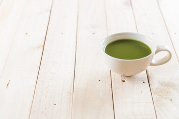 hot matcha