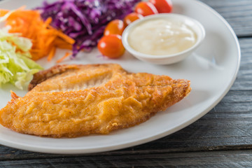 fried fish steak