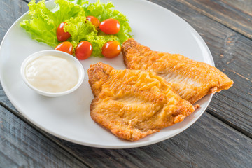 fried fish steak