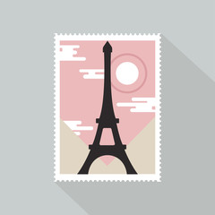 paris stamp
