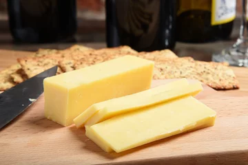 Cercles muraux Produits laitiers Cheddar cheese