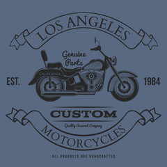 Motorcycle vintage graphics, t-shirt typography, Vintage