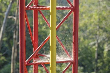 Part of radio mast